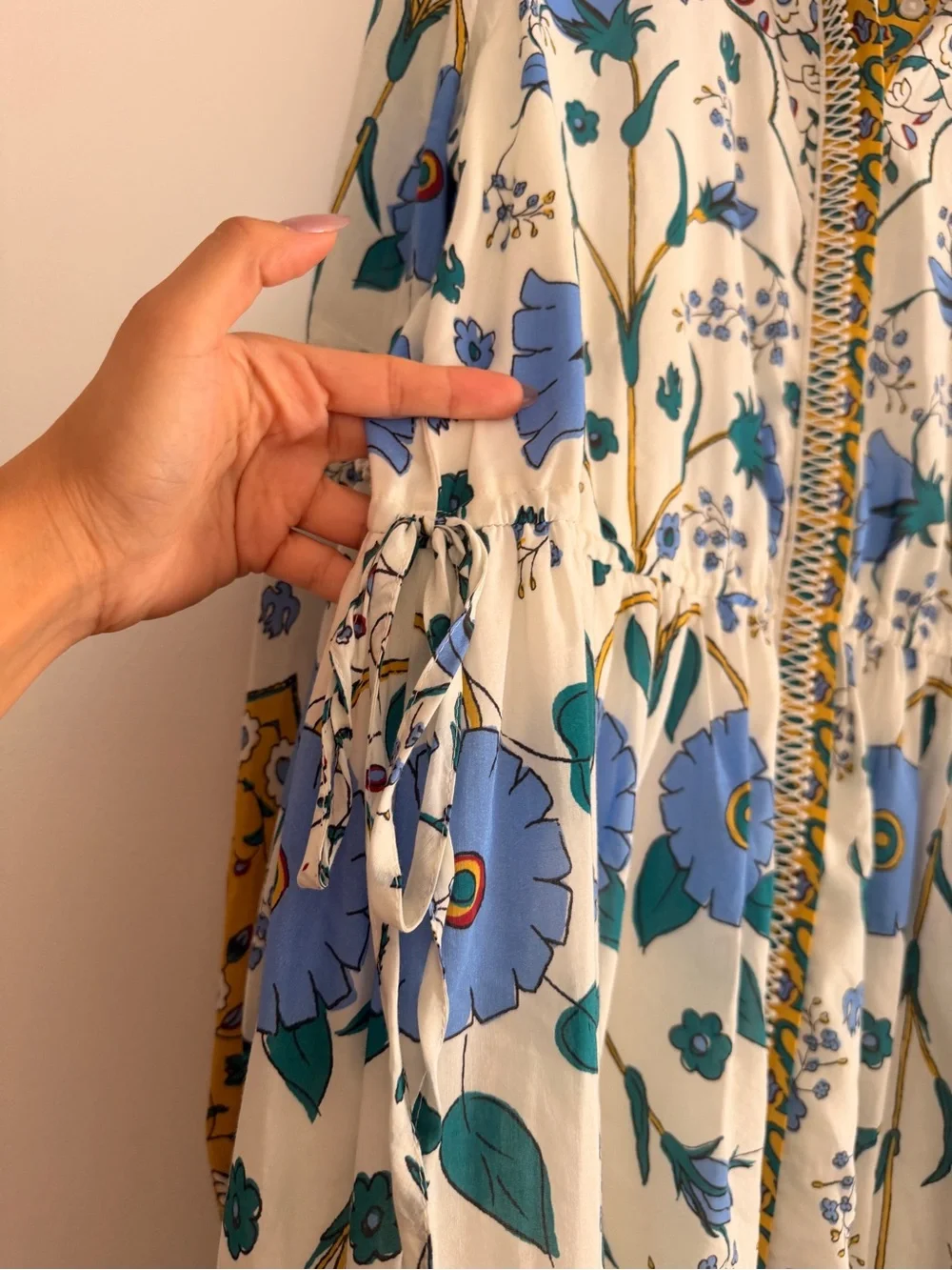 ANTHROPOLOGIE Eleanora Maxi Shirt Dress Sozi L